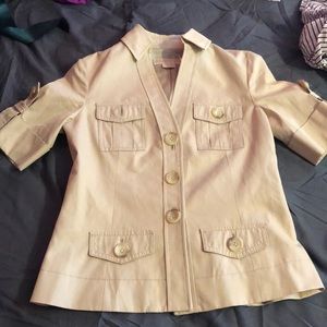 Micheal Kors Beige Jacket